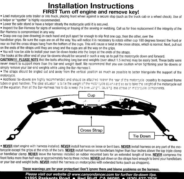 canyondancerinstructions